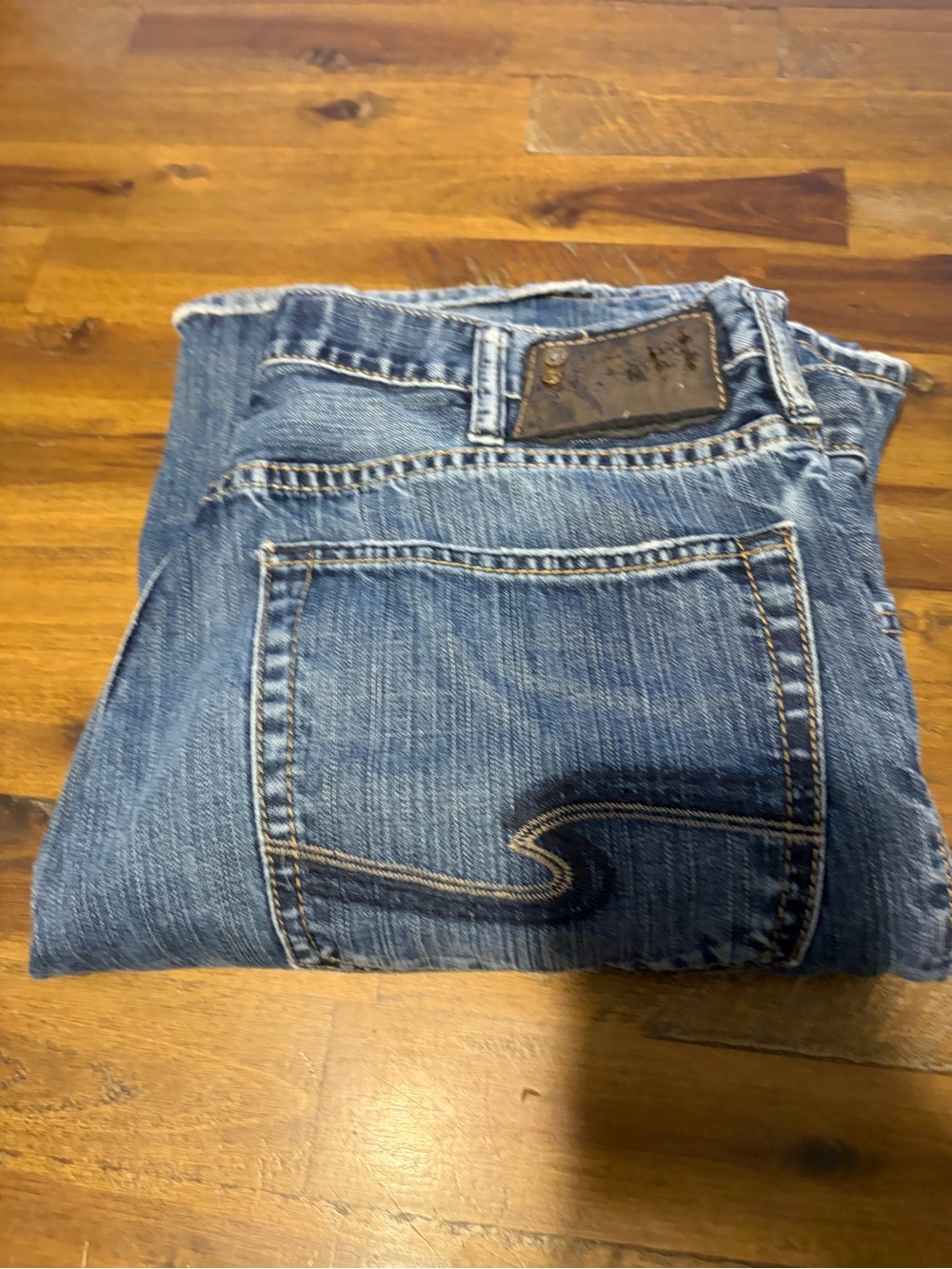 Silver Jeans Classic Grayson Blue Straight Leg Jeans